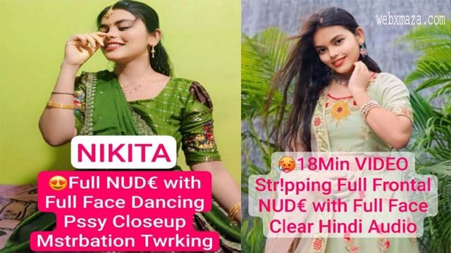 Nikita Singh Aka Nikki Latest Most Surprising 18Min Premium Live