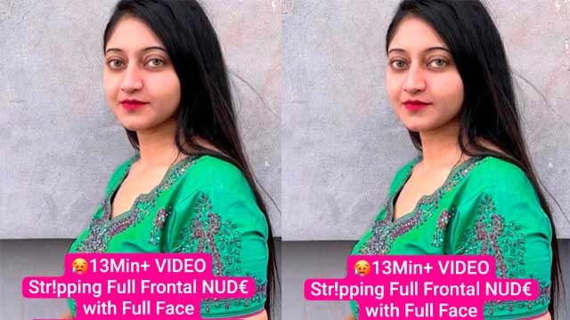 Insta Queen Leena Latest 13Min+ VIDEO Stripping Full Frontal NUDE