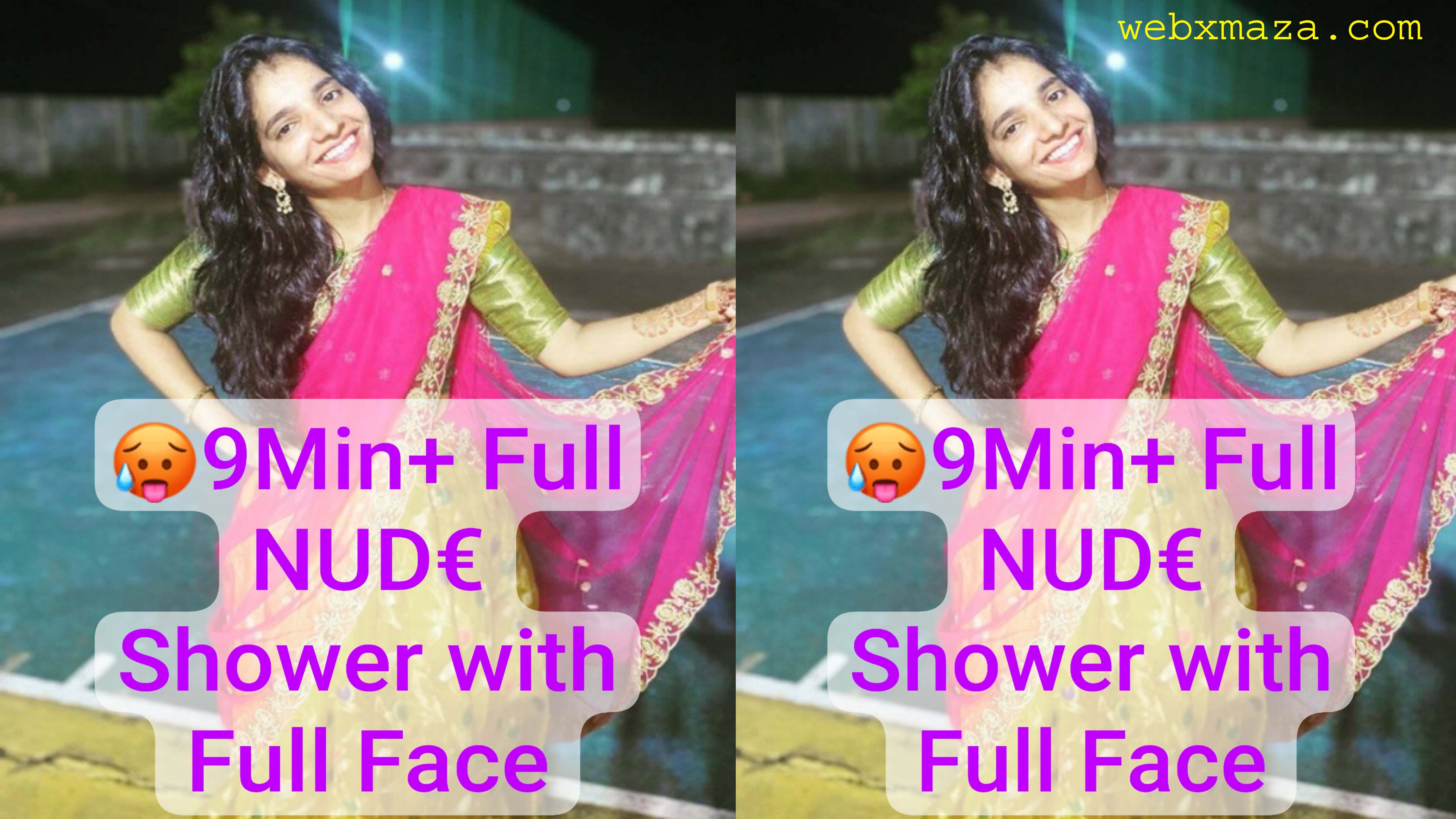 Sweet Innocent Looking College Fresher Full NUD€ Shower with Full Face For Long Distance BF !! Don’t Miss