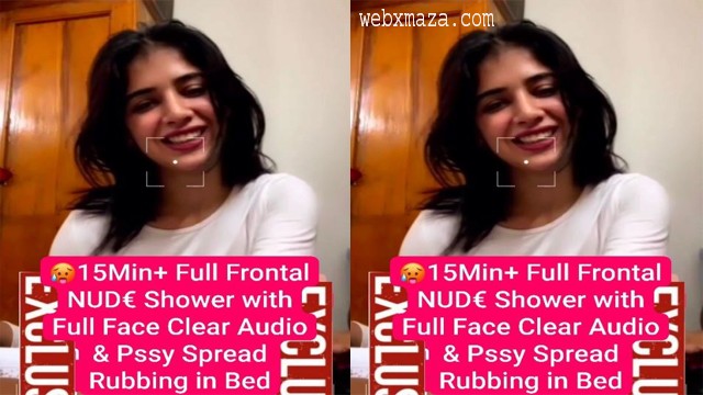 Kritika Kapoor Most Demanded Shower Live Nude with Full Face Clear Hindi Audio