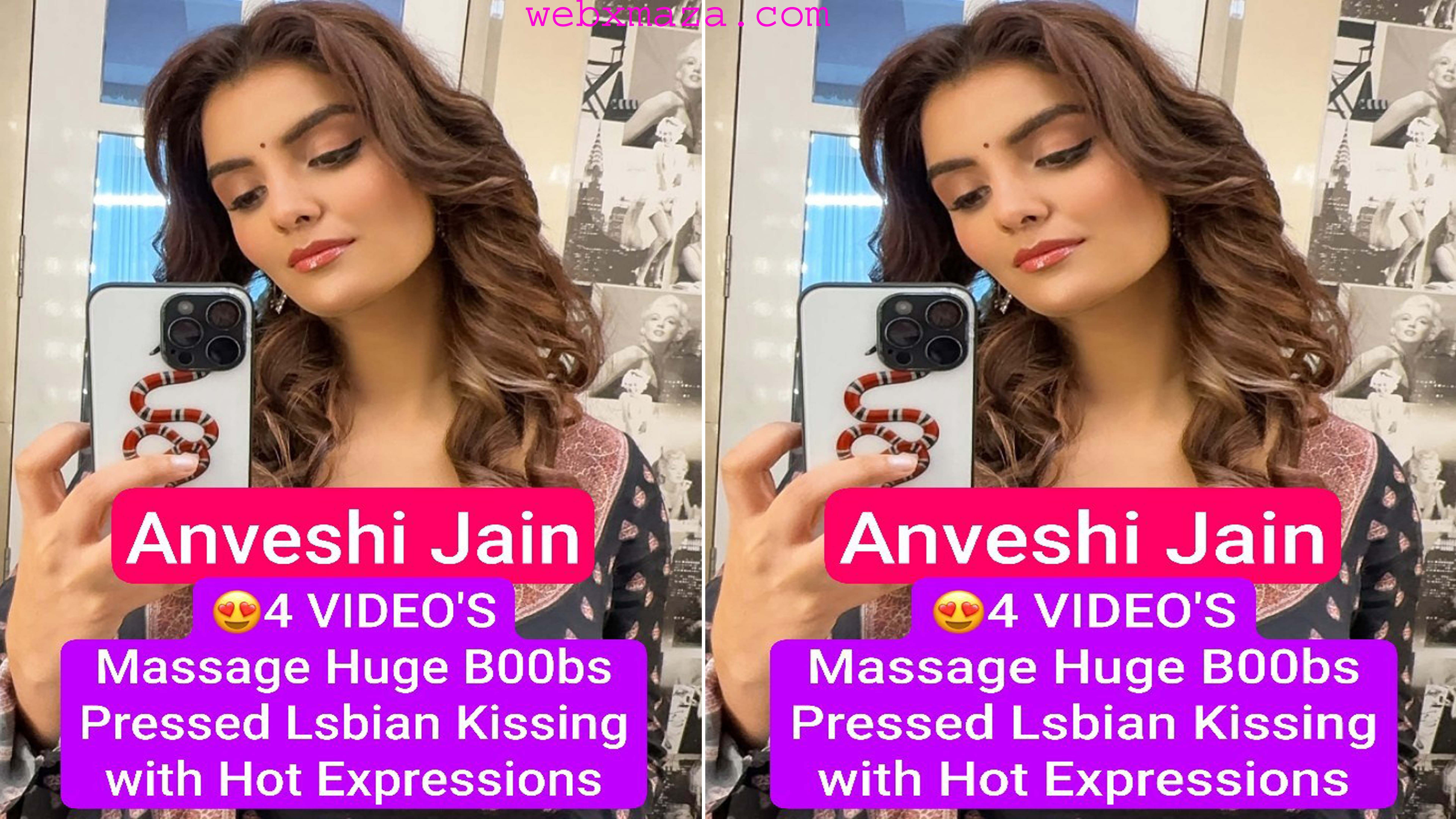 ANV€SH! JAIN Most Demanded Most Exclusive  Boobs Pressed Lsbian K!ssing with Hot Expressions