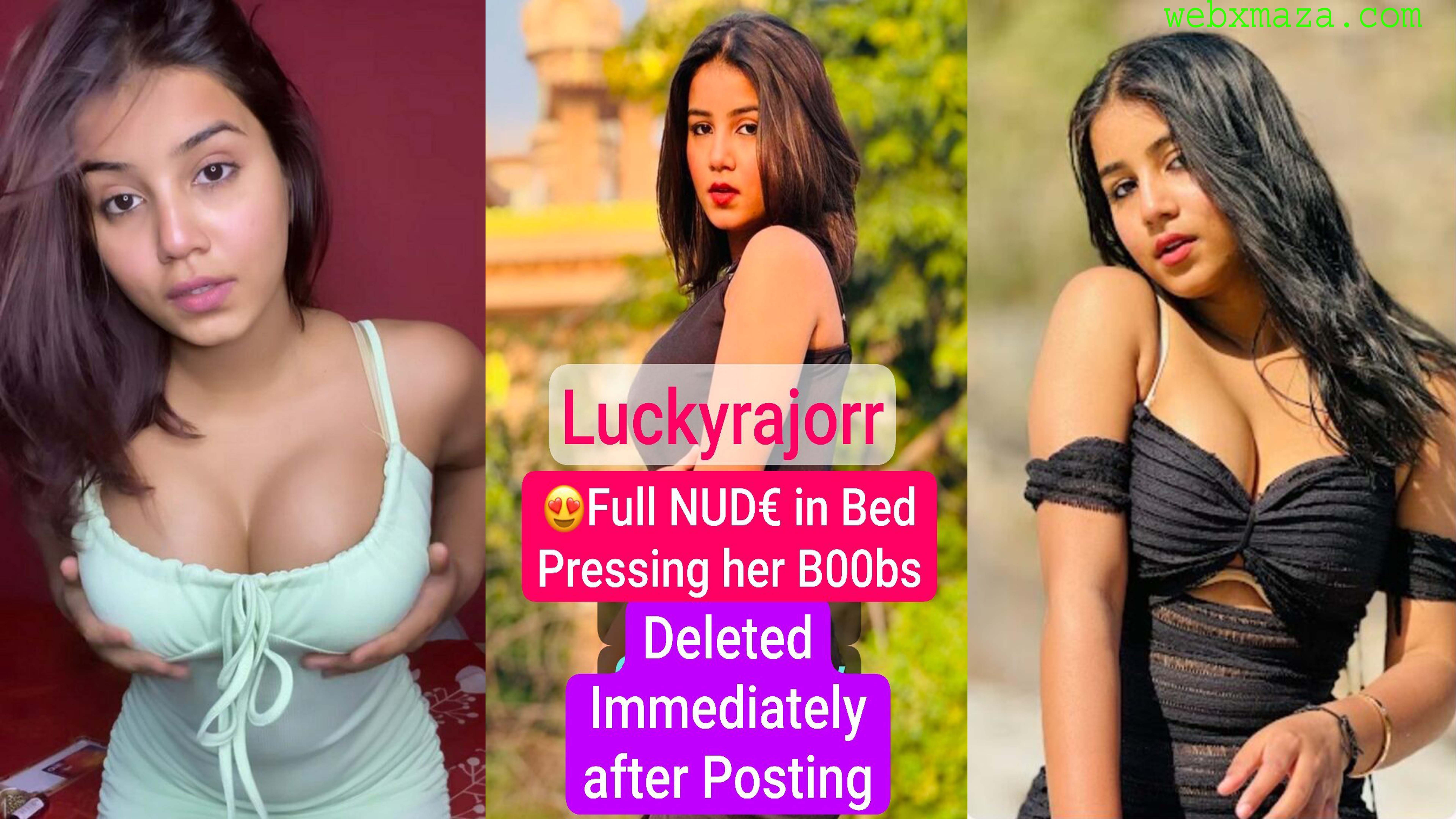 New App Exclusive  Deleted after Posting Full Nude in Bed Video