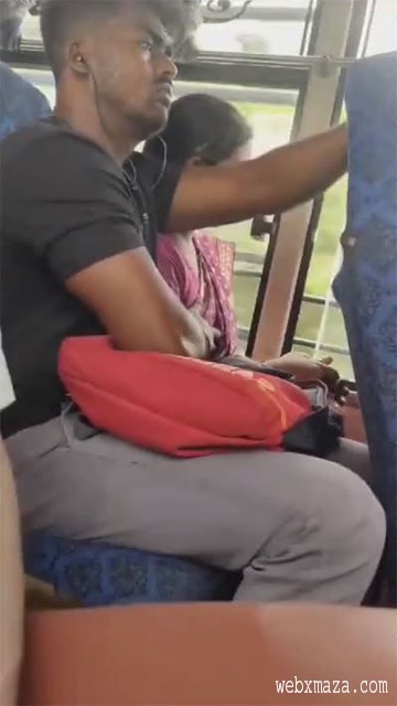 Grabbing Passengers Boobs In Public Bus Secretly Recorded