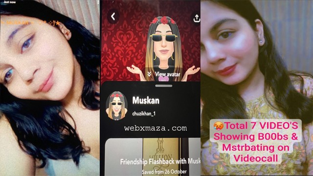 Snapchat Queen Muskan Latest Most Demanded Exclusive Viral  Mstrbating with Full Face