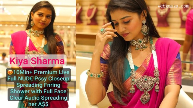 South Actress & Model Kiya Sharma Latest Most Surprising 10Min+ Premium Live