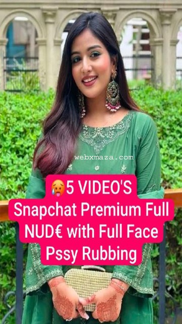 Snapchat Premium Exclusive Full Nude with Full Face