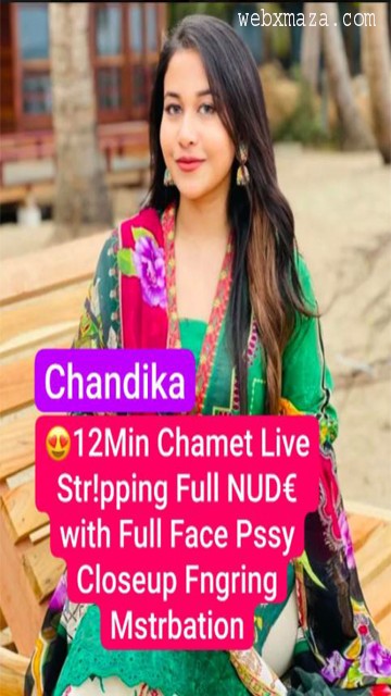 Beautiful Snapchat Queen Chandika Latest Most Surprising Min Live Str!pping Full Nude with Full Face