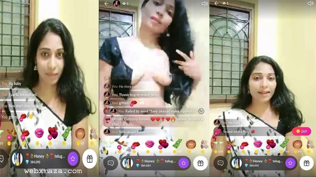 Beautiful Hot Indian Milf Live Boobs Show