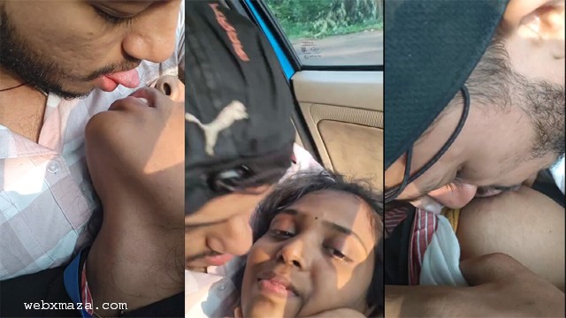 Cute Young Mallu Girl Boobs Sucking And SmoochingInside Car