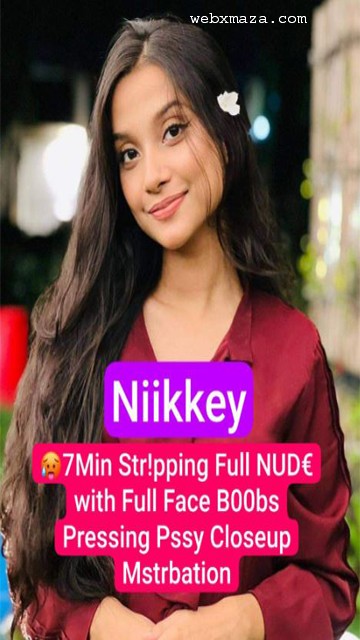 Cute Insta Girl Niikkey Latest Most Exclusive 7Min Premium Live