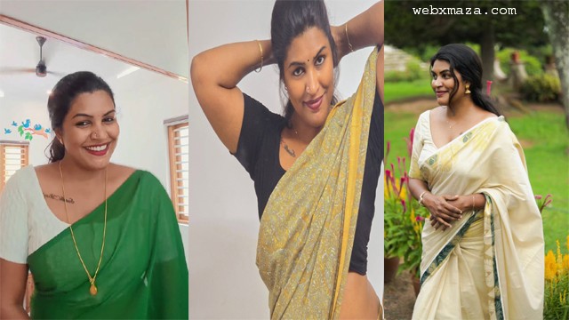 Mallu Makeup Artist Reshma Wet Show in Bathroom