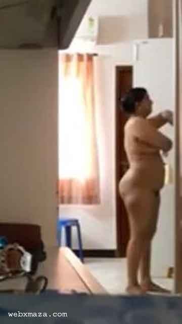 Aunty After Bath Nude Capture Dress Change