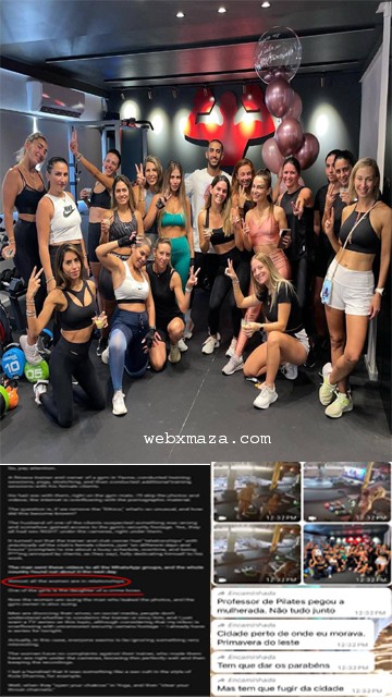 Global Viral Scandal Gym Trainer Fucking Multiple High Profile Cheating Women CCTV