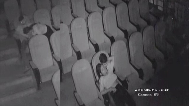 Blowjob in Indian Cinema Hall