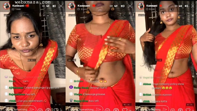 Tamil Insta Fam Kanmani Navel Show – Favorite Position