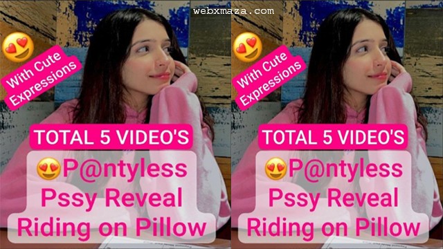 Beautiful Snapchat Influencer – Latest Trending Study Time Pantyless -with Full Face