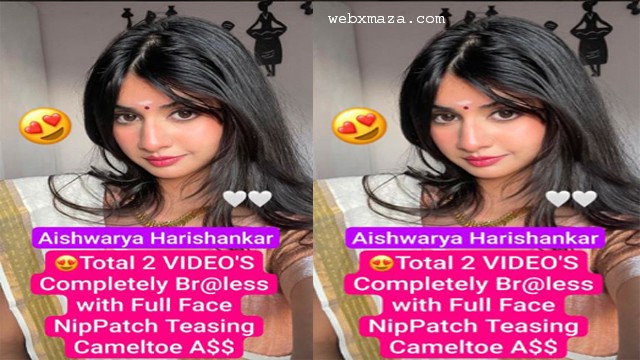 Aishwarya Harishankar Aka Aish Cream – Most Requested Paid App Exclusive