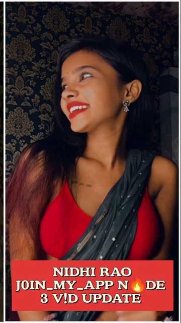 Nidhi Rao Exclusive Private App Nude Boobs Pressing With Face Watch
