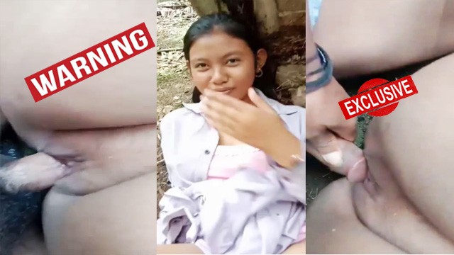 Latest Viral MMS Village Collage Girl Outdoor Fucked By Lover